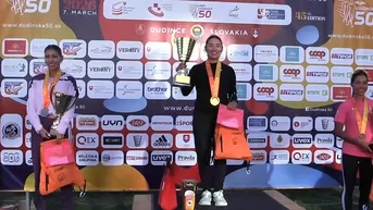 Evelyn Inga se llevó el oro en la media maratón de Eslovaquia