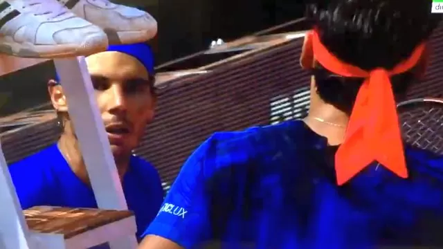 Fabio Fognini y el duro mensaje a Nadal en plena final en Hamburgo