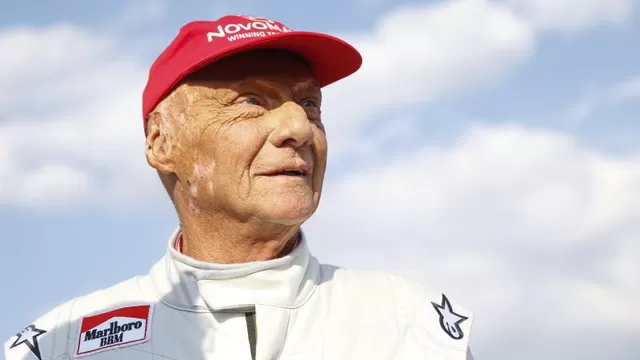 Falleció Niki Lauda, tres veces campeón mundial de Fórmula Uno | Foto: AFP.