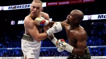 Floyd Mayweather le dio una paliza a Conor McGregor en Las Vegas