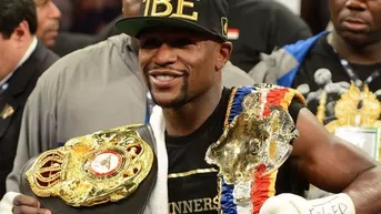 Floyd Mayweather venció por decisión unánime al 'Chino' Maidana 