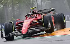 Fórmula 1: Carlos Sainz perdió control de su Ferrari y chocó contra muro de seguridad - Noticias de tabla-posiciones