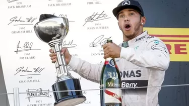 Fórmula 1: Hamilton ganó el GP de Japón e igualó marca de Ayrton Senna