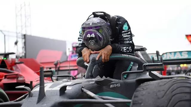 Fórmula 1: Hamilton lloró tras igualar el récord de siete títulos mundiales de Schumacher