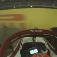 Fórmula 1: Kimi Raikkonen protagonizó el primer accidente de la temporada 2021