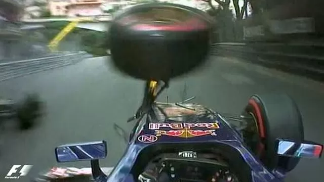Fórmula 1: mira el violento impacto del belga Max Verstappen