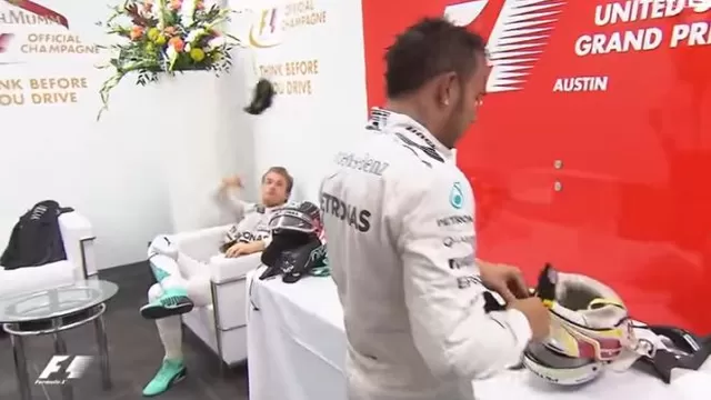 Fórmula 1: Nico Rosberg se enojó con Lewis Hamilton y mira qué sucedió