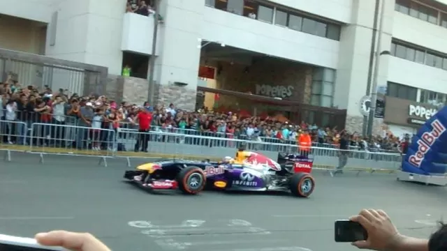 Fórmula 1 en Perú: así rugió el Red Bull piloteado por Carlos Sainz