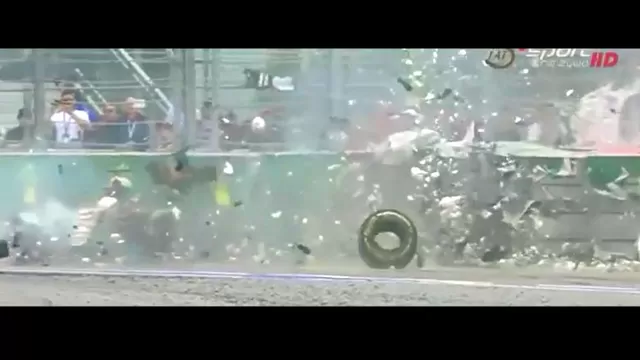 Fórmula 1: Romain Grosjean protagonizó impactante accidente en Rusia