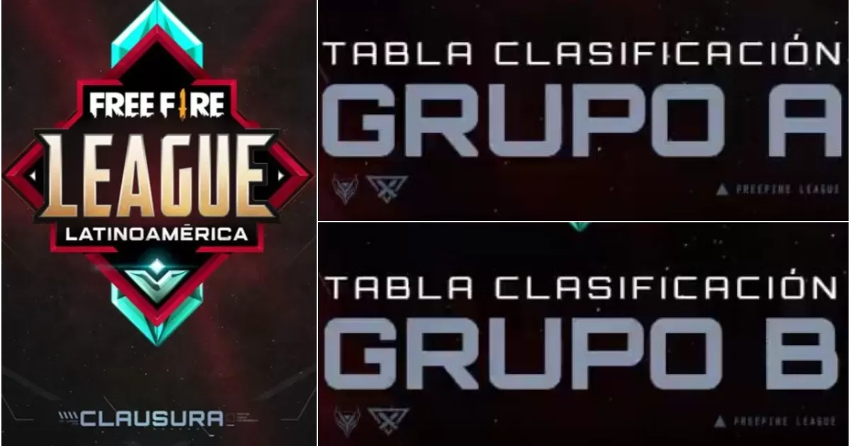 Free Fire League Latinoamérica Así marchan las tablas de posiciones