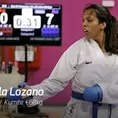 Gianella Lozano consiguió el oro en karate en los Panamericanos Junior