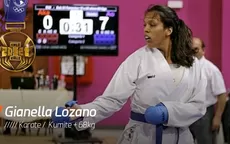 Gianella Lozano consiguió el oro en karate en los Panamericanos Junior - Noticias de juegos-panamericanos-junior