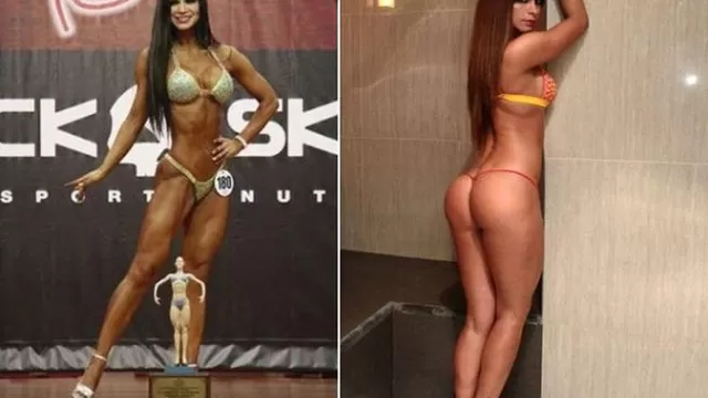 Giannina Luján se luce tras ganar el último Bikini Fitness 2015