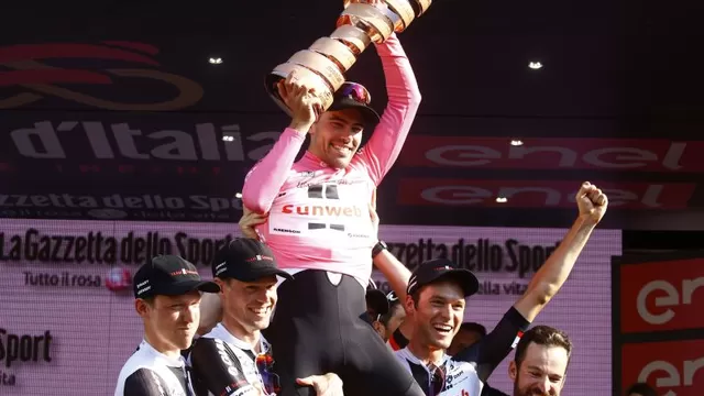 Tom Dumoulin ganó la edición 100 del Giro de Italia