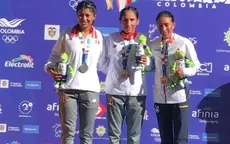 Gladys Tejeda ganó la medalla de oro en la media maratón de los Juegos Bolivarianos - Noticias de juegos-bolivarianos