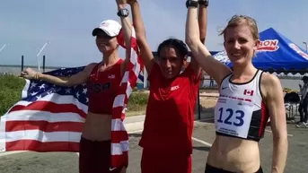 Gladys Tejeda ganó la medalla de oro en Panamericano de Cross Country