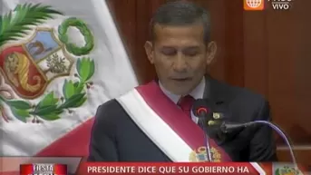 Humala: "Federaciones han recibido un apoyo financiero nunca antes visto"