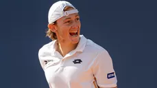 El primer tenista peruano entró directo al cuadro principal y como preparación viene afrontando el ATP 250 Winston-Salem. | Difusión en X