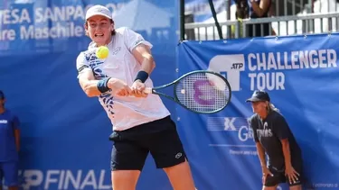 Ignacio Buse clasificó a cuartos de final del M25 de Sabadell en España. | Foto: ITF