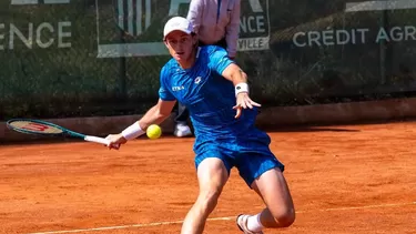 Ignacio Buse venció a Reilly Opelka y avanzó a &#39;semis&#39; del Challenger Aix en Provence, en Francia. | Foto: ATP
