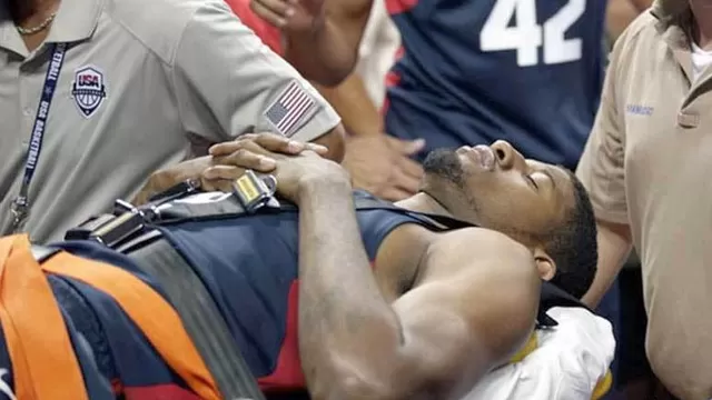 La impactante fractura expuesta del jugador de la NBA Paul George