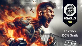 INKA MMA 50: Mira todas las peleas EN VIVO y GRATIS por Boom Zone