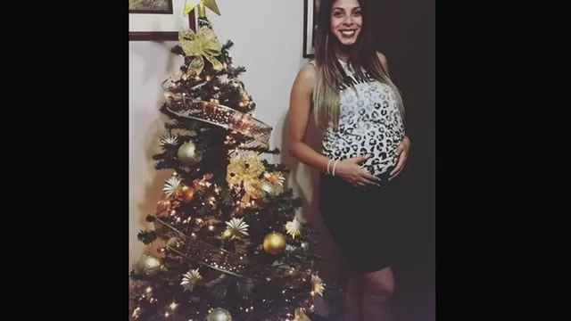 La voleibolista Keith Meneses anunció su embarazo con tierna imagen por Navidad-foto-2