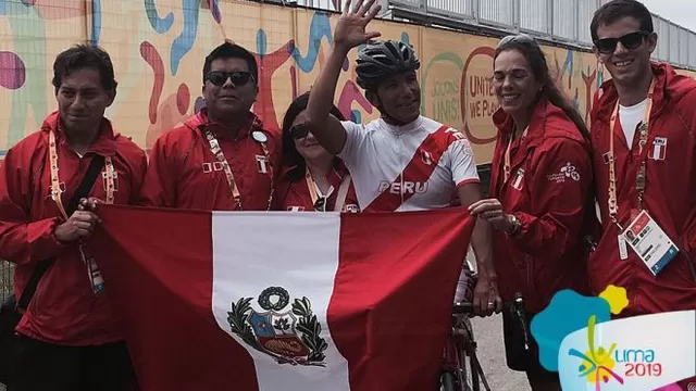 Israel Hilario finalizó cuarto en ciclismo de Juegos ParaPanamericanos 