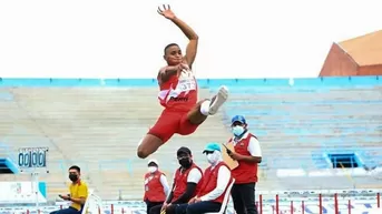 José Luis Mandros consiguió medalla de oro en salto largo en Sudamericano de Bolivia