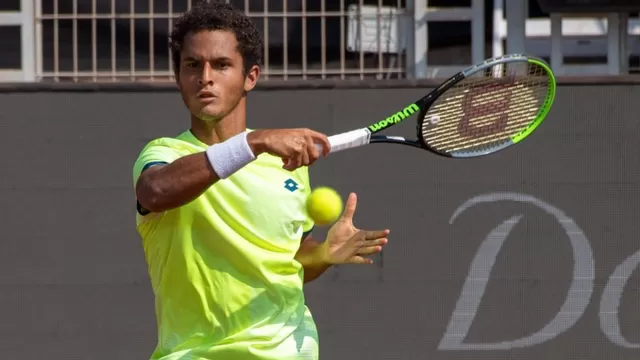 Juan Pablo Varillas le dijo adiós al ATP de Santiago. | Foto/Video: @chile_open