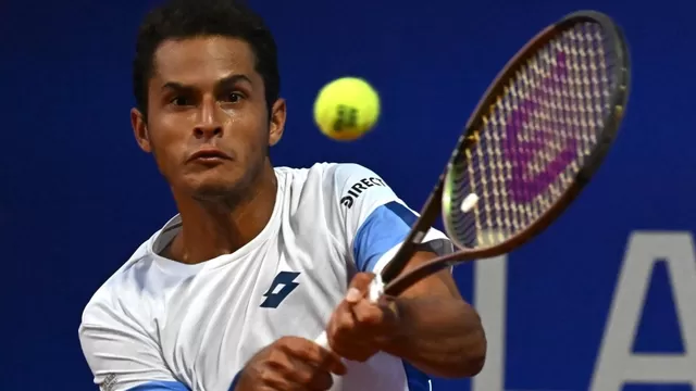 Juan Pablo Varillas. | Foto: AFP/Video: @TennisTV