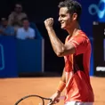 Juan Pablo Varillas clasificó a cuartos del ATP Gstaad 2023