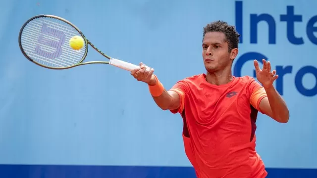 Juan Pablo Varillas debutó con triunfo en ATP 250 de Gstaad