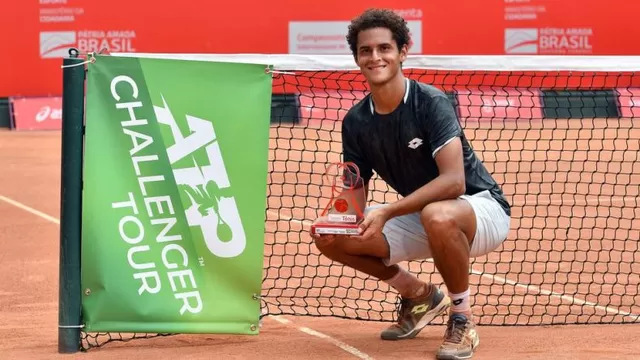 Juan Pablo Varillas, tenista peruano de 24 años. | Foto: ATP
