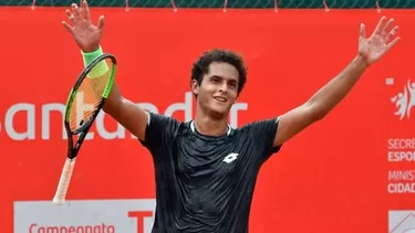 Juan Pablo Varillas sigue firme a la gran final. | Foto: Tenis al Máximo TV