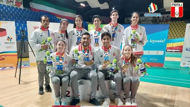 Juegos Bolivarianos: Bádminton logró diez medallas en Valledupar 2022