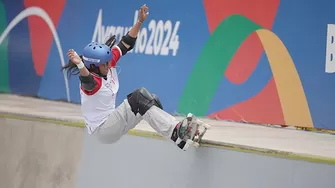 Juegos Bolivarianos 2024: Brigitte Morales es medalla de oro en skateboard en Legado. | Video: AD