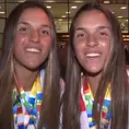 Juegos Bolivarianos: Llegaron a Lima Valeria y Alessia Palacios, las campeones de remo