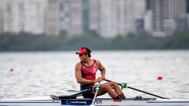 Remero peruano Álvaro Torres clasificó a los Juegos Olímpicos de Tokio