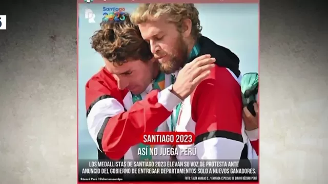Perú consiguió 32 medallas en Santiago 2023. | Video: América Deportes.
