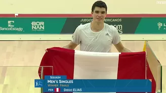Juegos Panamericanos: Diego Elías se consagró bicampeón tras ganar el oro en squash