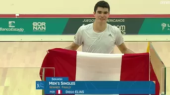 Juegos Panamericanos: Diego Elías se consagró bicampeón tras ganar el oro en squash