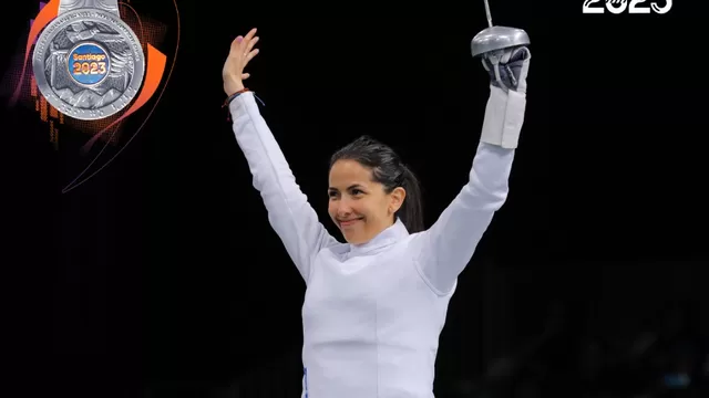 Juegos Panamericanos: María Luis Doig logró la plata en esgrima