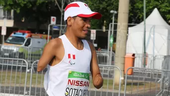 Juegos Paralímpicos: peruano Efraín Sotacuro acabó cuarto en la maratón