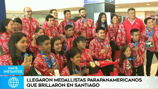 Juegos Parapanamericanos: Llegaron al Perú medallistas que brillaron en Santiago 2023