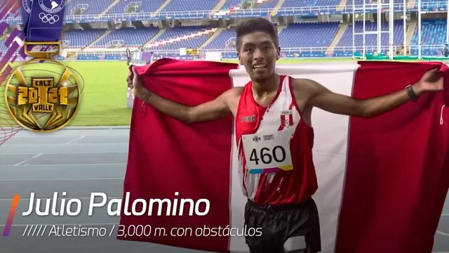 Julio Palomino logró el oro en 3000 metros con obstáculos en los Panamericanos Junior