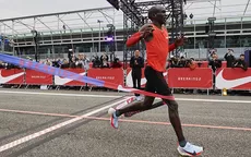 Keniano Kipchoge ganó la maratón más rápida en el circuito de Monza de la F1 - Noticias de monza