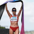 Kimberly García conquistó el oro en el Campeonato Mundial de Atletismo de Marcha