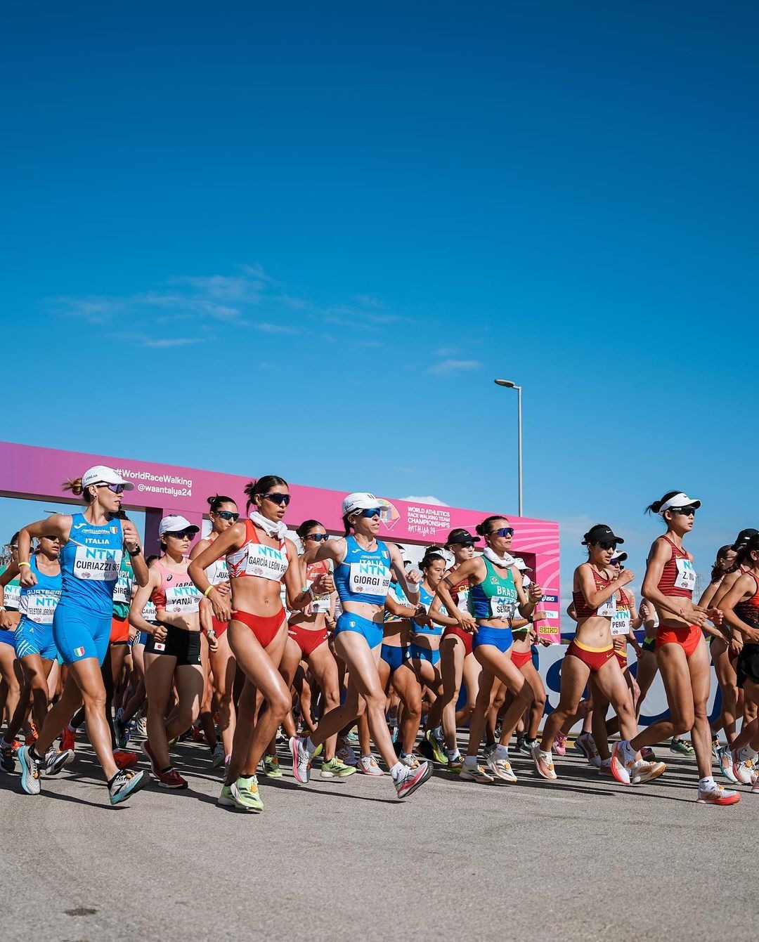 Kimberly García logró el oro el Mundial de Marcha por Equipos 2024. | Foto: World Athletics