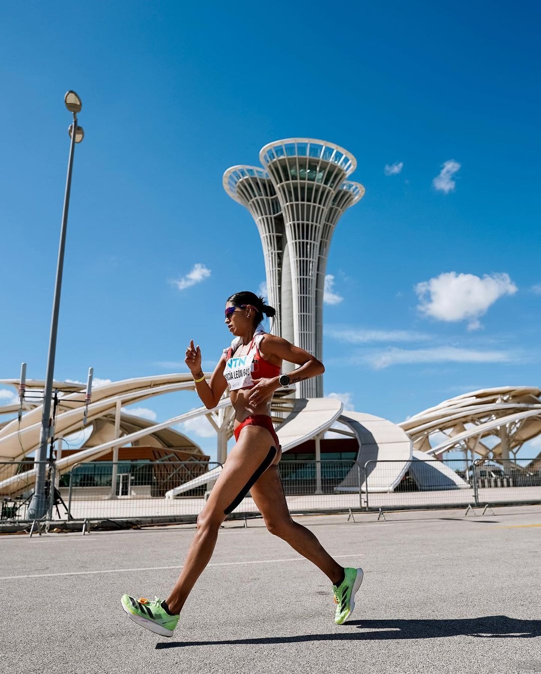  Kimberly García logró el oro el Mundial de Marcha por Equipos 2024. | Foto: World Athletics
